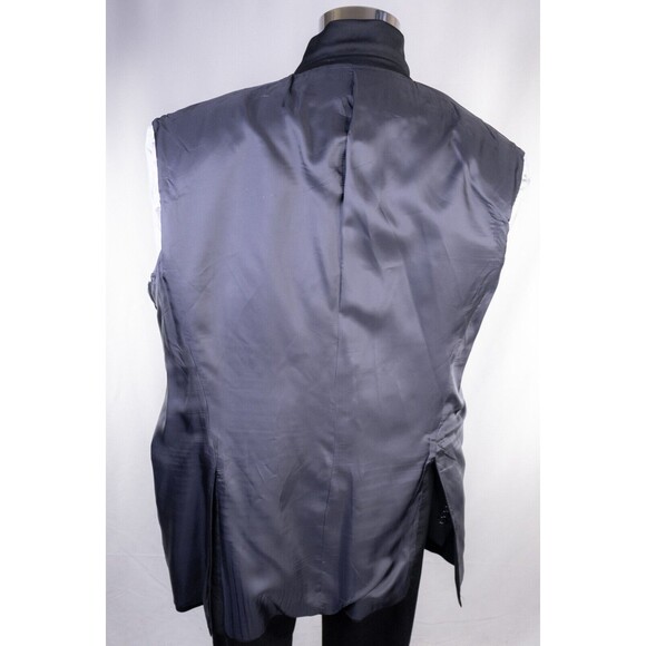 Joseph Abboud Solid Sz 46L REDA Wool Suit Coat Jacket Blazer Two Button EUC - Picture 13 of 14